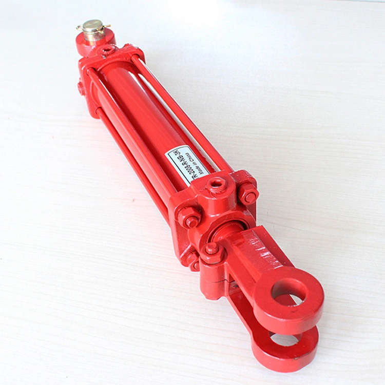 Densen Customized 40 Ton Farm Machinery Standard Tie Rod Hydraulic Cylinder